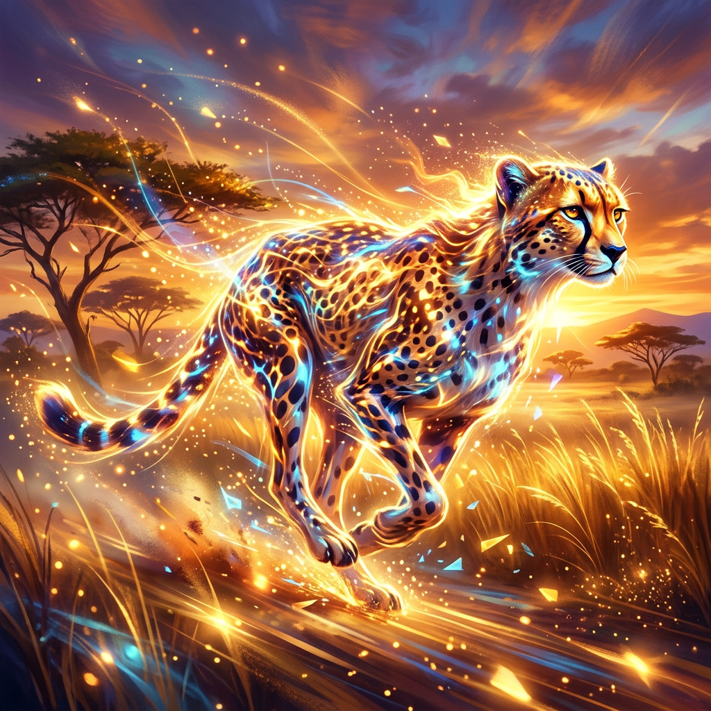 Cheetah Cheetah Burning Bright, In the Dreams of the Night
