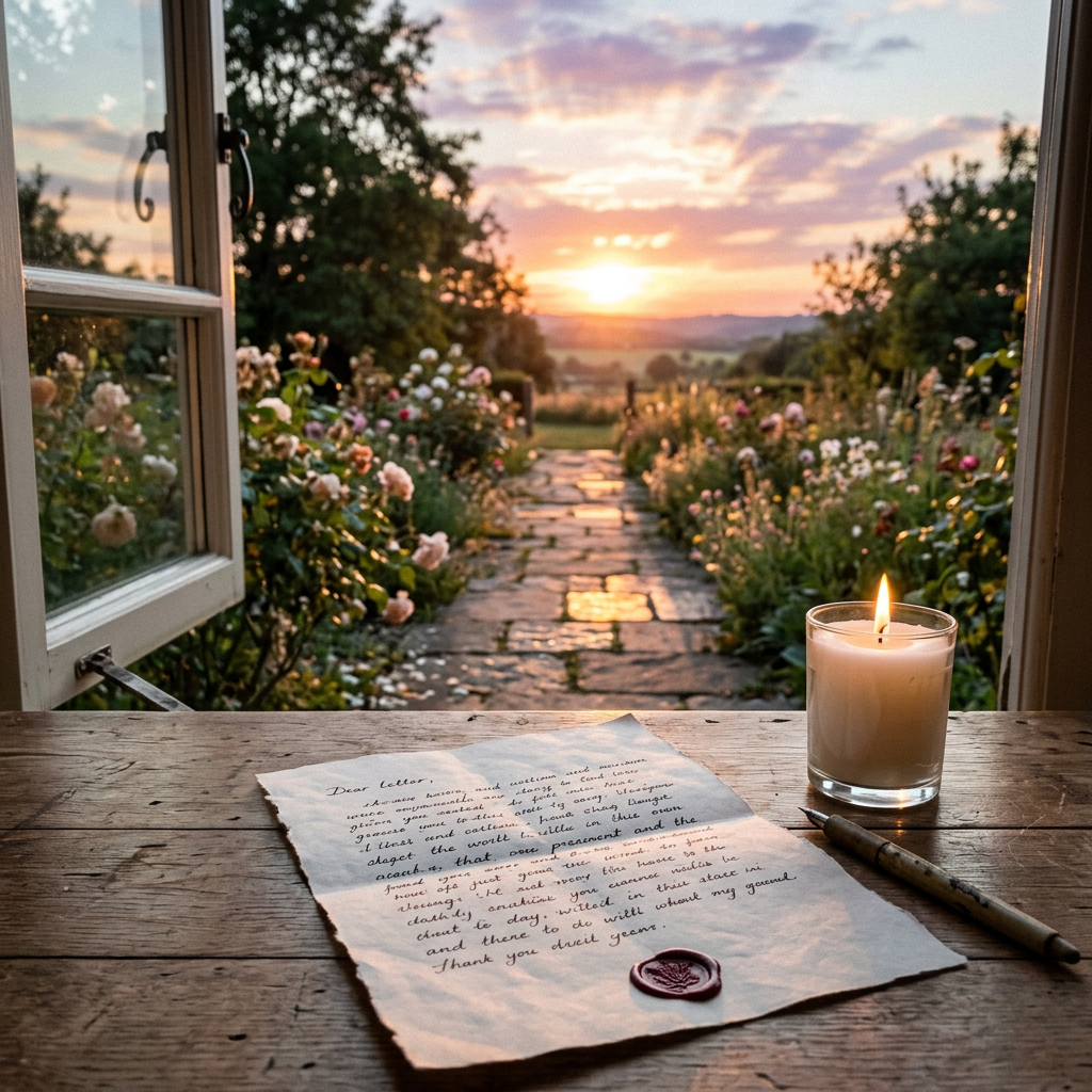 A Letter from My Future Self: Thank You! I Am Because You Are